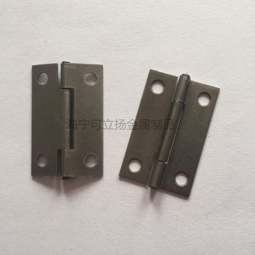 廠家直銷五金配件1.5寸普通鐵合頁家具薄鉸鉸鏈可電鍍高清圖片 高清大圖