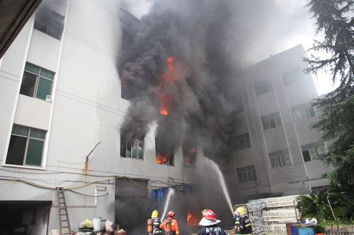 義烏塑料制品廠突發(fā)大火，現(xiàn)場(chǎng)濃煙滾滾如焦炭